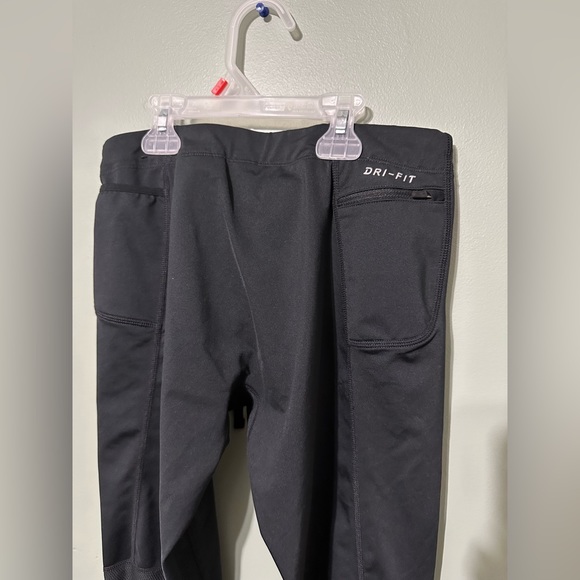 Medium Nike Phenom Elite Men's Running Tights Pants Black - Picture 3 of 3